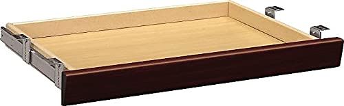 HON 1526N Laminate Angled Center Drawer, 26W X 15 3/8D X 2 1/2H, Mahogany