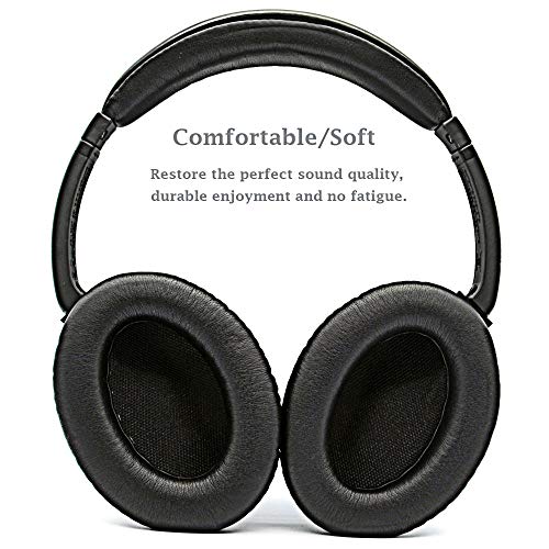 Synsen Replacement Ear Pads Cushion Compatible for Bose QuietComfort QC2,QuietComfort 15 QC15,QuietComfort QC25,QuietComfort 35 QC35,Bose AE2,AE2i,AE2w,SoundTrue, SoundLink (Around-Ear) Headphones