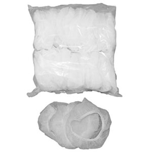 Scan Sound, Inc. Small Stretchable Headphone Covers - White - Bag of 100 - Stretches up to 2 1/2 inches