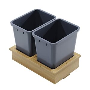dowell 4006 0215/0218/0221 single/double waste basket pullout for b15/b18/b21 cabinet (for b18 cabinet)