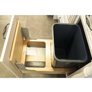 Dowell 4006 0215/0218/0221 Single/Double Waste Basket Pullout for B15/B18/B21 Cabinet (for B21 Cabinet)