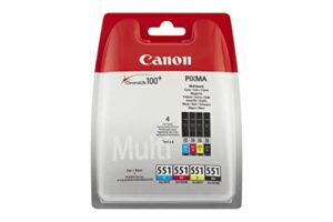 canon cli-551 c/m/y/bk multipack blister