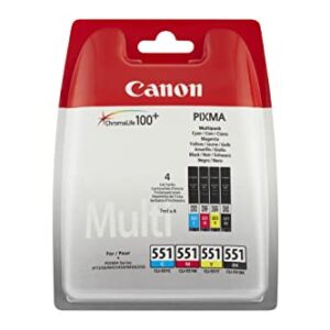 Canon Cli-551 C/M/Y/Bk Multipack Blister
