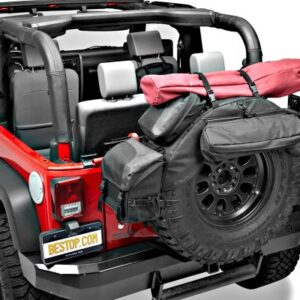 Bestop 5413435 Roughrider Spare Tire Organizer