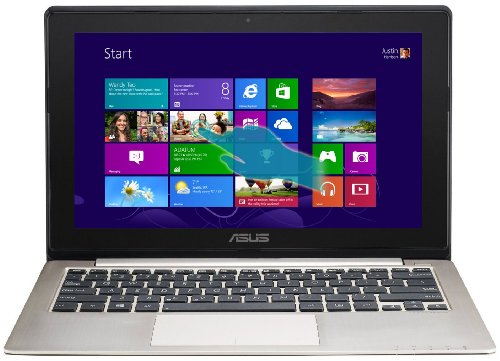 ASUS X202E-DH31T Laptop (Windows 8, Intel Core i3-3217U 1.8 GHz Processor, 11.6" LED Touchscreen Display, SSD: 500 GB, RAM: 4 GB DDR3) Black [OLD VERSION]