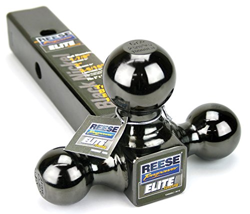 Reese Towpower 7039800 Triple Ball Mount, Black Nickel, Versatile and Universal