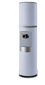 fahrenheit free-standing hot and cold water cooler finish: white with silver metallic