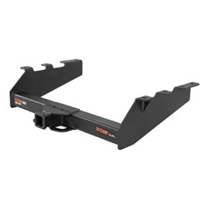 curt 15318 xtra duty class 5 trailer hitch, 2-in receiver, compatible with select dodge ram 2500, 3500