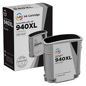 ld products remanufactured replacements for hp 940 ink cartridges / 940 xl high yield (black) for use in office jet pro 8000, 8500 wireless, 8500a, 8500a plus, 8500a premium