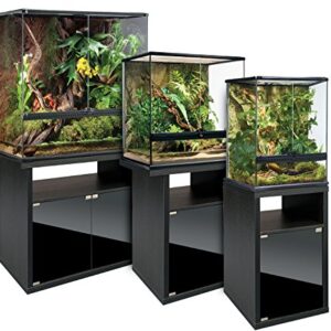 Exo Terra Terrarium Cabinet, Small - Reptile and Amphibian Terrarium Stand - Measures 17.88 W x 17.88 D x 27.75 H Inches