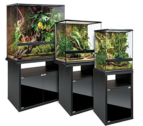 Exo Terra Terrarium Cabinet, Small - Reptile and Amphibian Terrarium Stand - Measures 17.88 W x 17.88 D x 27.75 H Inches