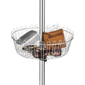 Whitmor 6 Tier Floor-To-Ceiling Shoe Spinner - Adjustable with Basket