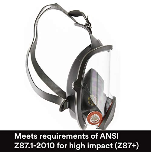 3M Respirator Kit, Full Face 6800, Reusable, Medium, Plus 4 Particulate Filters 2097, P100 for Mold Remediation, Dust, Lead, Asbestos