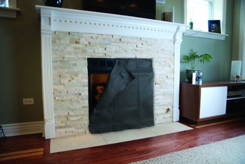 Fireplace Blocker 36-Inch H x 48-Inch W Blanket, Large