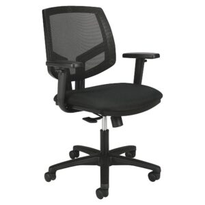 hon h5711 volt mesh computer chair for office desk, task chair, black