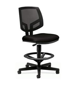 hon hon5715ga10t volt mesh back task stool chair, in black (h5715)