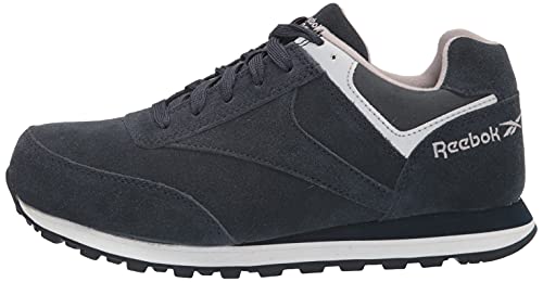 Reebok mens Leelap Work Safety Toe Industrial Construction Shoe, Navy Blue, 9.5 US