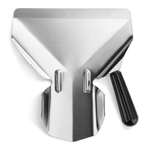 new star food service 37807 stainless steel commercial french fry bagger, right handle