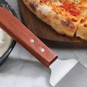 New Star Foodservice 36251 Wood Handle Pie Server, 10-Inch, Wood