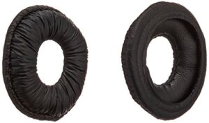 plantronics (67063-01) 1-pair replacement leatherette ear cushions for cs50 uniband headband