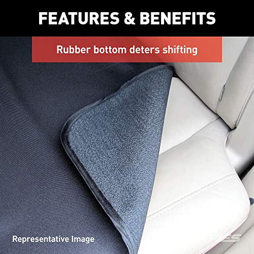 ARIES 3146-09 Seat Defender 58-Inch x 55-Inch Black Waterproof Universal Bench Car Seat Cover Protector