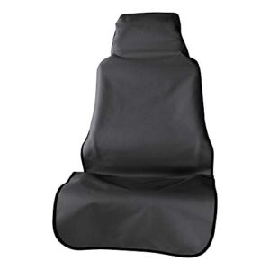 aries 3142-09 seat defender 58-inch x 23-inch black waterproof universal bucket car seat cover protector