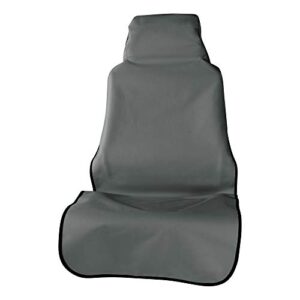 aries 3142-01 seat defender 58-inch x 23-inch grey waterproof universal bucket car seat cover protector