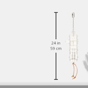 Creative Foraging Systems+E487 Tug 'N Slide Tower Pet Feeder, 11 by 4.5 by 4.5-Inch