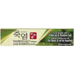 [lg] white tea & bamboo salt toothpaste 5.7oz (pack of 6)