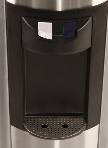 Absolu Stainless Steel Water Cooler, Matchin Stainless Cover-RoomTemp/Cold - Made in North America