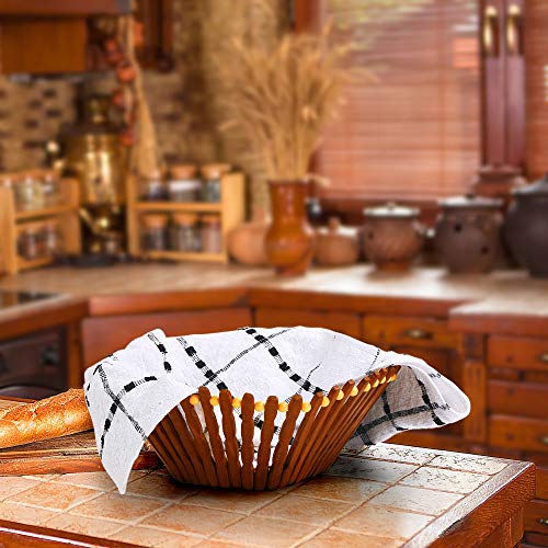 Utopia Towels Kitchen Towels, 15 x 25 Inches, 100% Ring Spun Cotton Super Soft and Absorbent Black Dish Towels, Tea Towels and Bar Towels, (Pack of 12)