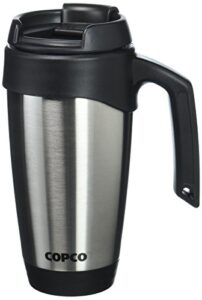 copco stainless steel insulated travel mug, 24-ounce