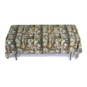 havercamp next camo party tablecover | 1 count | great for hunter themed party, camouflage motif, birthday event, graduation day, outdoor family picnic