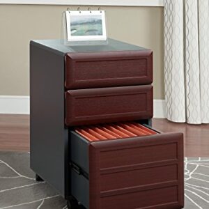 Ameriwood Home Pursuit Mobile File Cabinet, Cherry