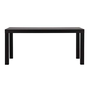 Ameriwood Home Parsons Coffee Table, Espresso, 19 in x 39 in x 18 in (D x W x H)