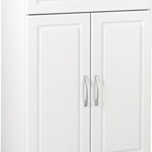 SystemBuild Kendall 1 Drawer/2 Door Base Storage Cabinet 24" - White