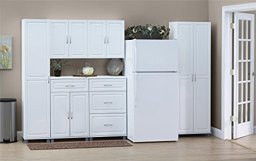 SystemBuild Kendall 1 Drawer/2 Door Base Storage Cabinet 24" - White