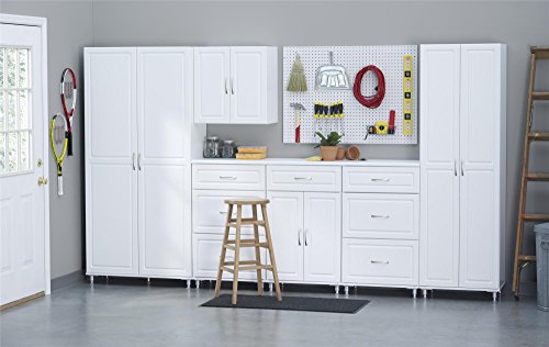 SystemBuild Kendall 1 Drawer/2 Door Base Storage Cabinet 24" - White