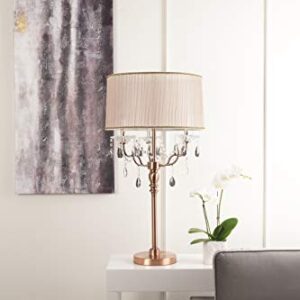 OK-5126t 35-Inch Rosie Crystal Table Lamp