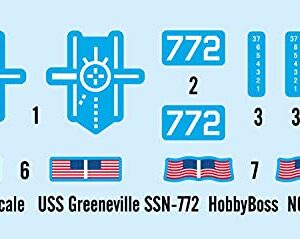 Hobby Boss USS Greeneville SSN-772 Boat Model Building Kit
