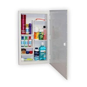 Zaca Spacecab Nunki Recessed Beveled Edge Medicine Cabinet, 16" W x 26" L