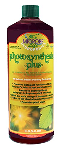 MICROBE Life HYDROPONICS Premium Photosynthesis Plus Liquid Nutrients for Hydroponics to Grow Fruits, Vegetables, and Herbs, The Best Professional Big Bud Grow, 32 Ounces