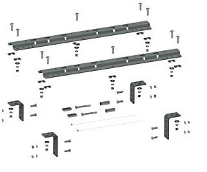 B&W Trailer Hitches RVR3200 Universal Mounting Rail with Bracket and Hardware