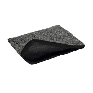k&h pet products small animal heated pad deluxe replacement cover (heated pad sold separately) gray 9 x 12 inches