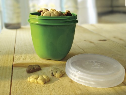 Preserve Food Storage Container Kitchen Supplies, Set of 4, Apple Green