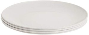 nordic ware polypropylene plates microwave serveware, 10", white