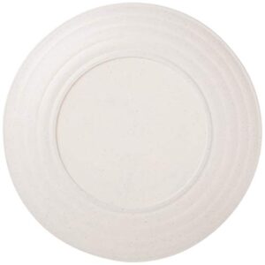 Nordic Ware Polypropylene Plates Microwave Serveware, 10", White