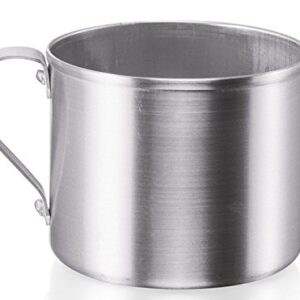 Imusa Stovetop Use or Camping 0.7 Quart Aluminum Mug, 1 Count (Pack of 1), Silver