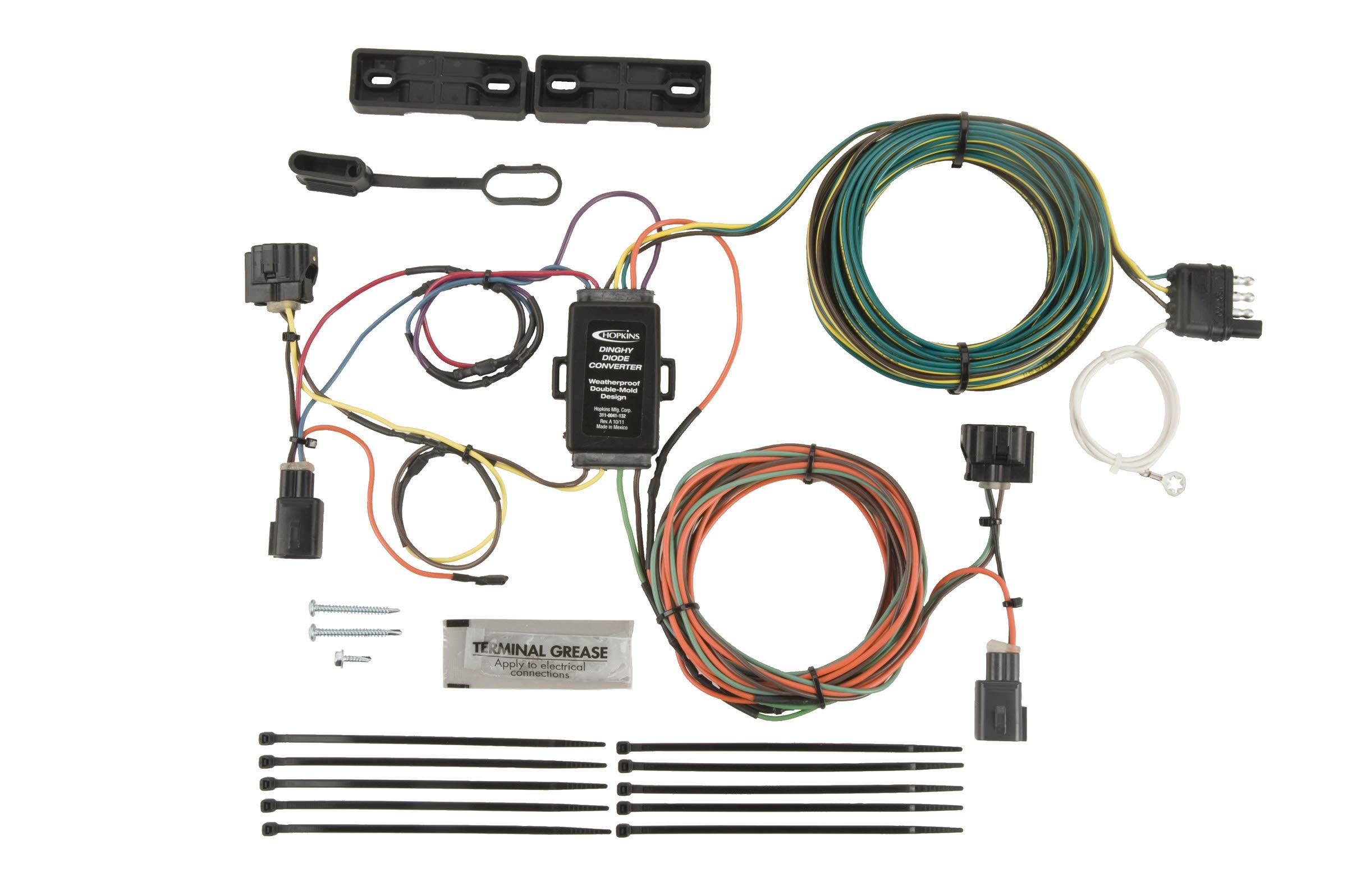 Hopkins 56202 Plug-In Simple Towed Vehicle Wiring Kit