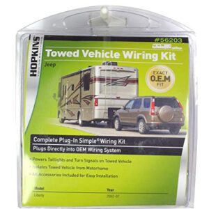 Hopkins 56203 Plug-In Simple Towed Vehicle Wiring Kit